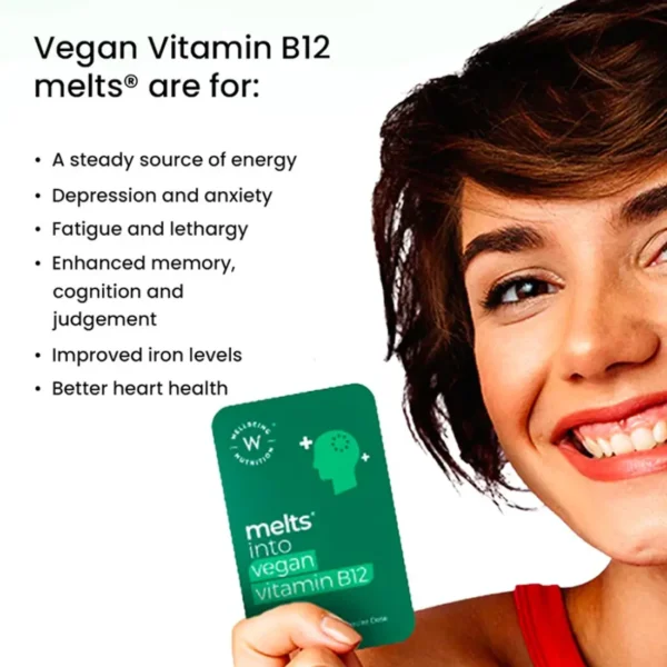 Vegan Vitamin B12 Melts Features