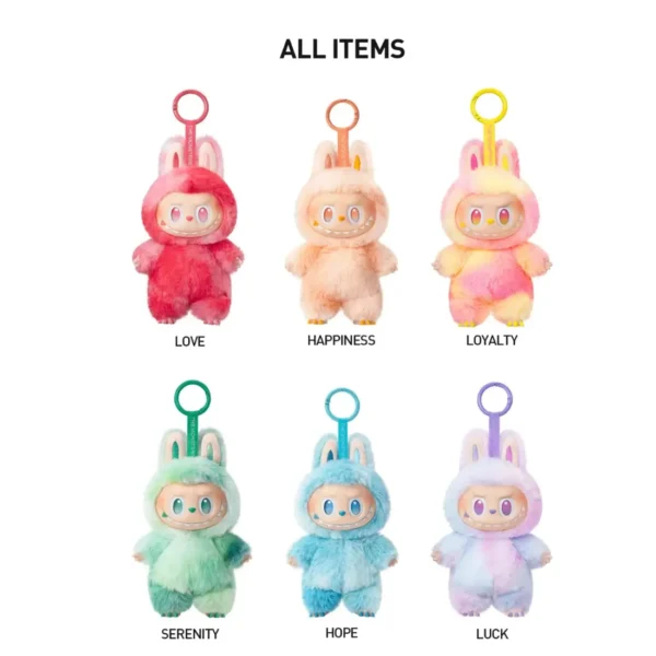 Labubu Plush Toy Key chain