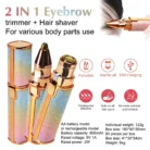 Rechargeable Eyebrow Trimmer