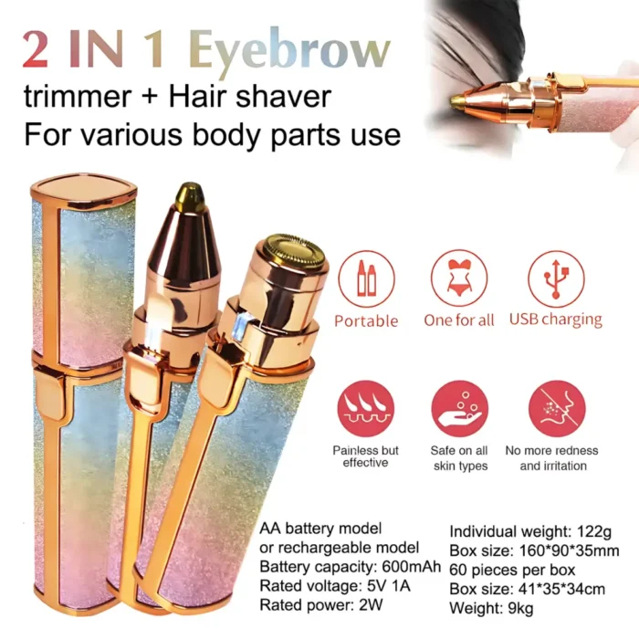 Rechargeable Eyebrow Trimmer