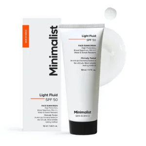 Minimalist Light Fluid Sunscreen SPF50